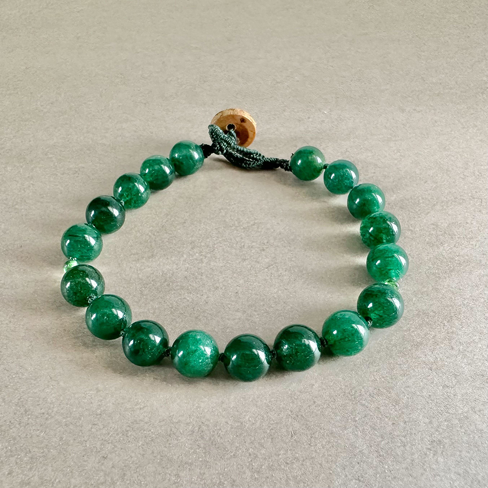 Green Aventurine Bracelet * Find Confidence * | Tiny Rituals