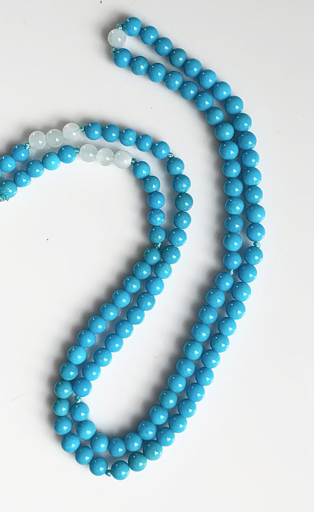 Turquoise & Moonstone necklace