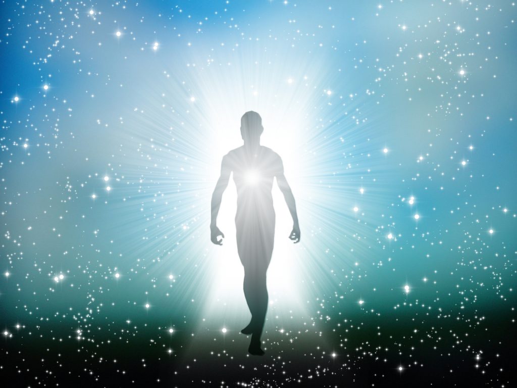 Depiction of the aura in the Soul-centered model