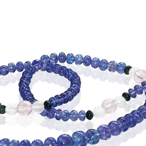 LifeLine necklace, gemstones for burnout