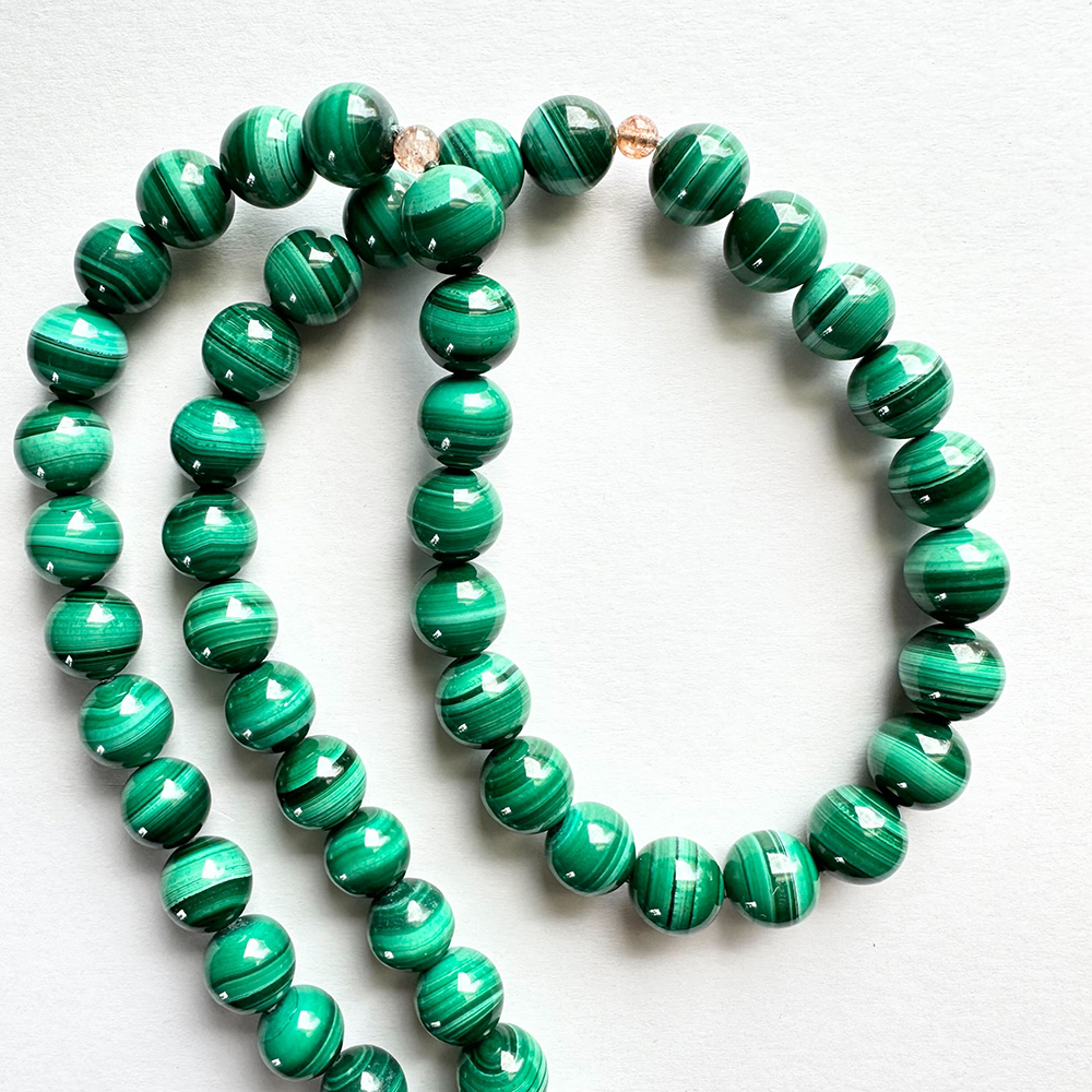Malachite Necklace – Dina Mackney Designs