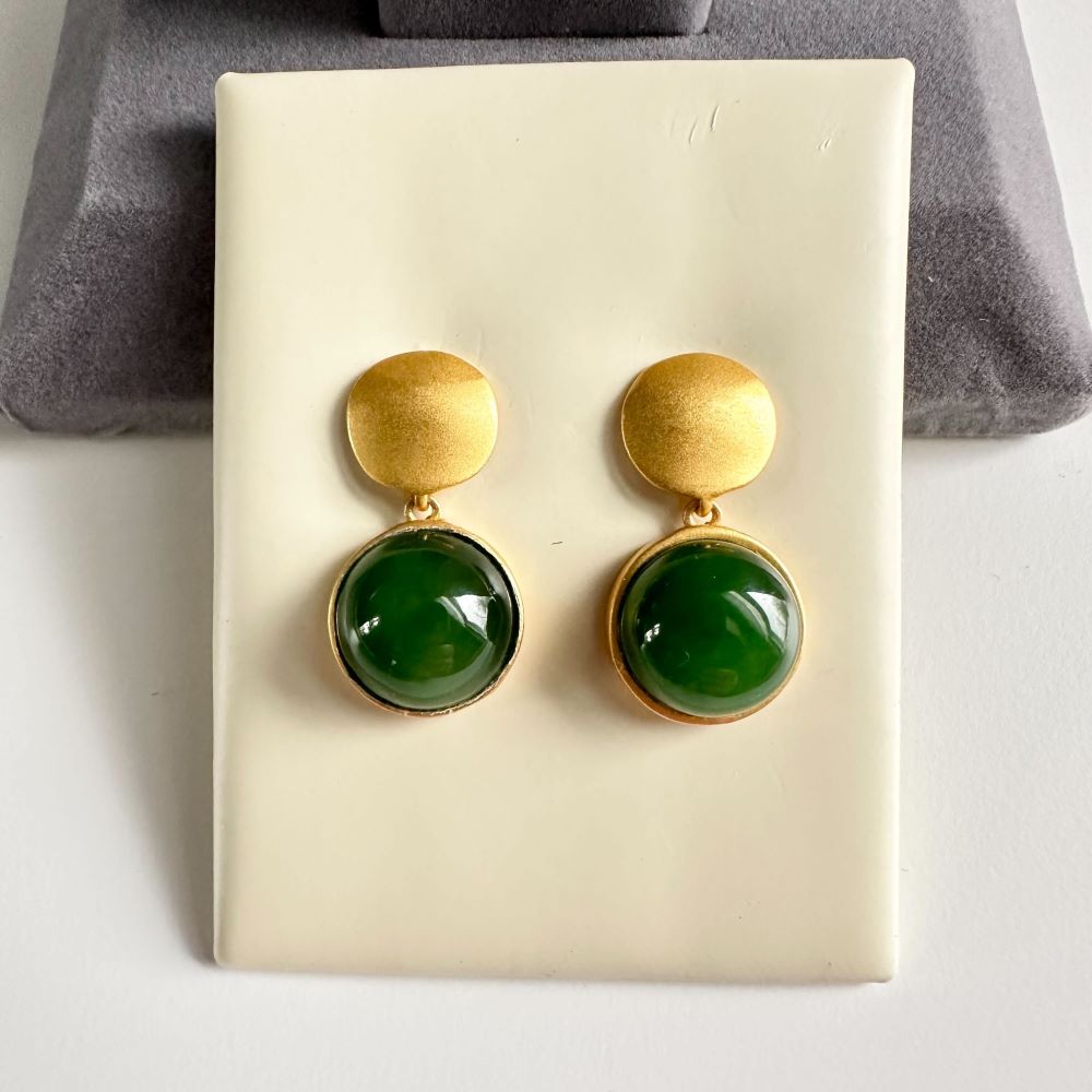 Jade Earrings - Gemstone Therapy Institute